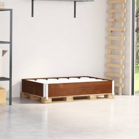 Pallet Collar Brown 47.2x31.5" Solid Wood Pine