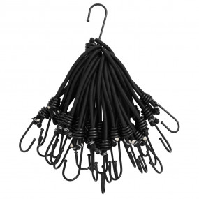 Bungee Cord with Hooks 25 pcs 6.7 "