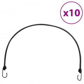 Bungee Cords with Reflective Strips and Hooks 10 pcs 39...