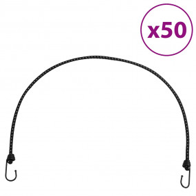 Bungee Cords with Reflective Strips and Hooks 50 pcs 39...