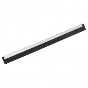 Floor Squeegee Head 17.9x0.8x2.0" Steel and Rubber