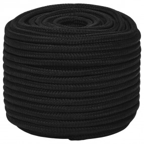 Work Rope Black 0.47 " 820.2 ' Polyester