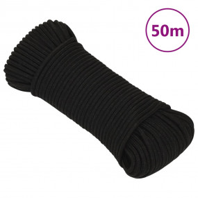 Work Rope Black 0.16 " 164.0 ' Polyester