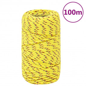 Boat Rope Yellow 0.08 " 328.1 ' Polypropylene