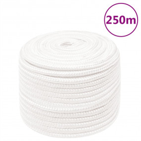 Boat Rope Full White 0.55 " 820.2 ' Polypropylene