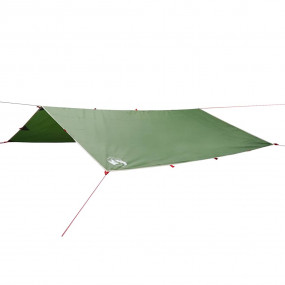 Camping Tarp Green 157.5x115.7" Waterproof
