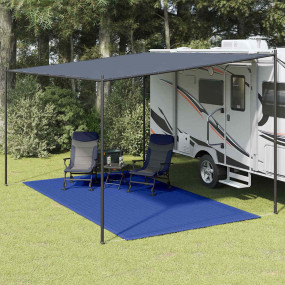 Tent Carpet 98.4x177.2" Blue
