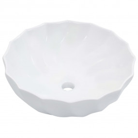 Wash Basin 18.1x6.7" Ceramic White