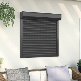 Roller Shutter Aluminum 39.4x39.4" Anthracite