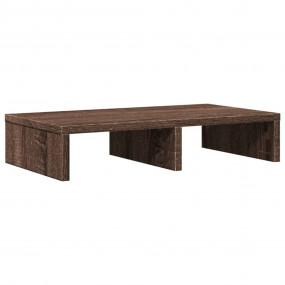 Monitor Stand Brown Oak 19.7x10.6x3.9" Engineered Wood
