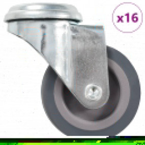 16 pcs Bolt Hole Swivel Casters 1.97 " (4x143422)