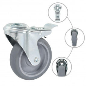 24 pcs Bolt Hole Swivel Casters 3.94 " (6x143427)