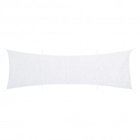 Camouflage Net with Storage Bag 278.0x55.1" White