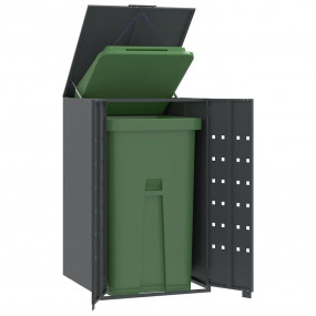 Wheelie Bin Storage for Single Bin Anthracite 27.2x31.1...