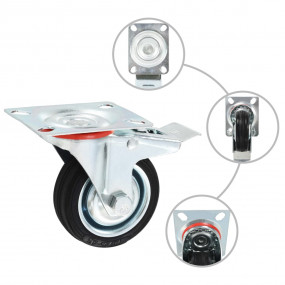 12 pcs Casters 2.95 " (3x143461)