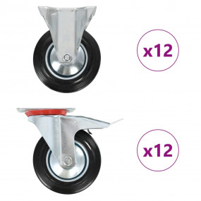 24 pcs Casters 6.30 " (6x143464)