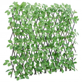 Artificial Ivy Trellis Expandable Green 70.9x25.6"