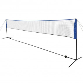 Badminton Net with Shuttlecocks 236.2x61.0"