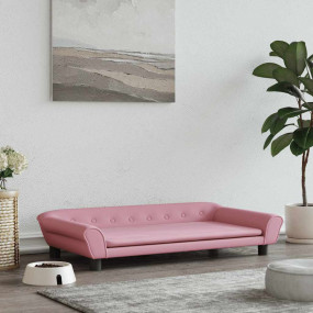 Dog Bed Pink 100x50 x 8.3 " Velvet