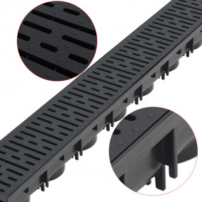 Drainage Channels Plastic 9.8 ' (3x142882)