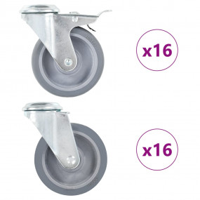 32 pcs Bolt Hole Swivel Casters 3.94 " (8x143432)
