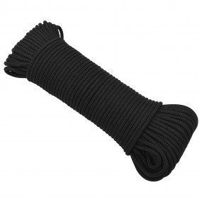 Boat Rope Full Black 0.12 " 328.1 ' Polypropylene