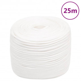Boat Rope Full White 0.39 " 82.0 ' Polypropylene