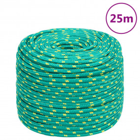 Boat Rope Green 0.39 " 82.0 ' Polypropylene