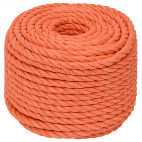 Work Rope Orange 0.39 " 82.0 ' Polypropylene