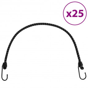 Bungee Cords with Reflective Strips and Hooks 25 pcs 23...