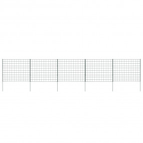 Garden Fence Set 30.5"x25.2" Green