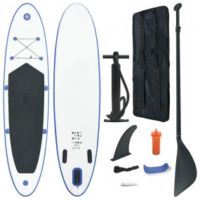 Stand Up Paddle Board Set SUP Surfboard Inflatable Blue...