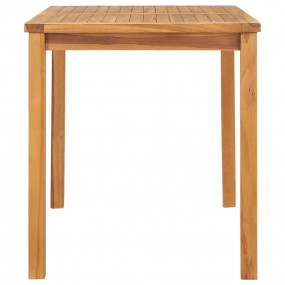 Patio Dining Table 47.2"x27.5"x30.3" Solid Teak Wood