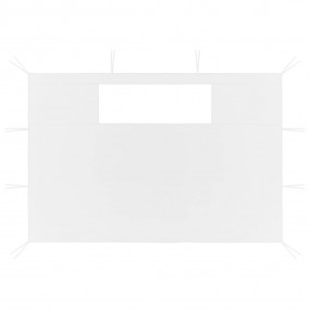 Gazebo Sidewalls with Windows 2 pcs White