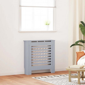 MDF Radiator Cover Gray 30.7"