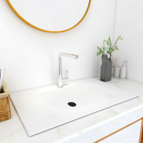 Built-in Wash Basin 29.5"x18.1"x5.1" SMC White