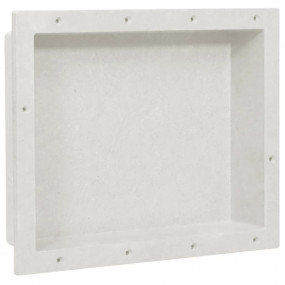 Shower Niche Matt White 16.1"x20.1"x3.9"