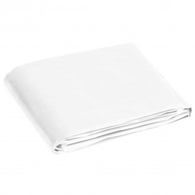 Tarpaulin 0.6 oz/ft 9.8'x9.8' White HDPE
