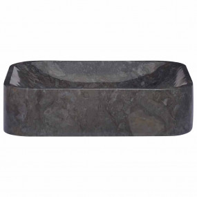 Sink Black 15.7"x15.7"x3.9" Marble
