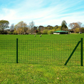 Euro Fence Steel 82'x3.9' Green