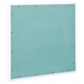 Access Panel with Aluminum Frame and Plasterboard 23.6"...