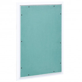 Access Panel with Aluminum Frame and Plasterboard 15.7"...