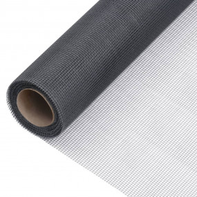 Mesh Screen Fiberglass 23.6x393.7" Grey