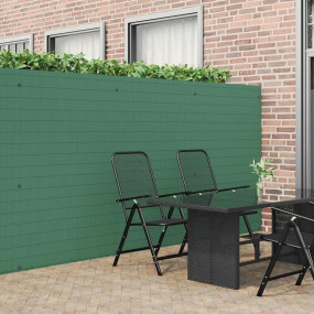 Patio Fence Double-Sided Green 5.9x9.8' PVC