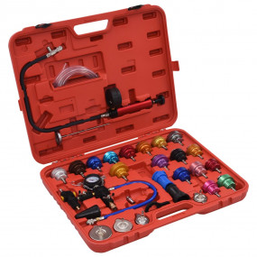 28 Piece Cooling System & Radiator Cap Pressure Tester