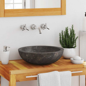 Sink Gray 27.6"x4.7" Marble