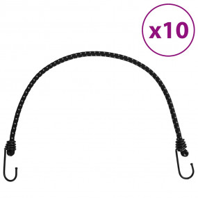 Bungee Cords with Reflective Strips and Hooks 10 pcs 23...