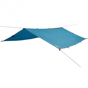 Camping Tarp Blue 118.1x115.7" Waterproof