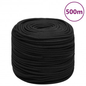 Boat Rope Full Black 0.31 " 1640.4 ' Polypropylene