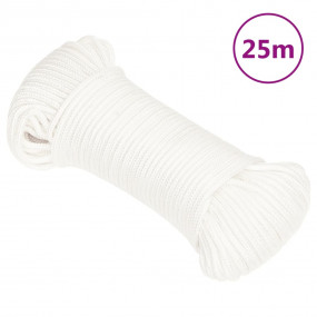 Boat Rope Full White 0.16 " 82.0 ' Polypropylene